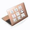 62 Pegatinas de Bolsa de Expresiones de Liu Zichen Divertidas Calientes DIY Pegatinas Decorativas para Laptop Guitarra