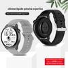 Fornecimento spot de fábrica para pulseira de relógio Huawei iwatch3 personalizada, cor sólida, silicone, popular na internet