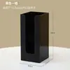 Estante acrílico del fabricante en stock, estante de almacenamiento para pared sin taladro para sala de estar y cocina, caja de almacenamiento dispensadora de tazas dedicada