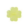 Trébol de Cuatro Hojas Hecho a Mano DIY Cristal Acrílico Transparente Multicolor con Cuentas Cadena para Teléfono Celular Material para Bolsos de Joyería Hecho en Casa con Cuentas