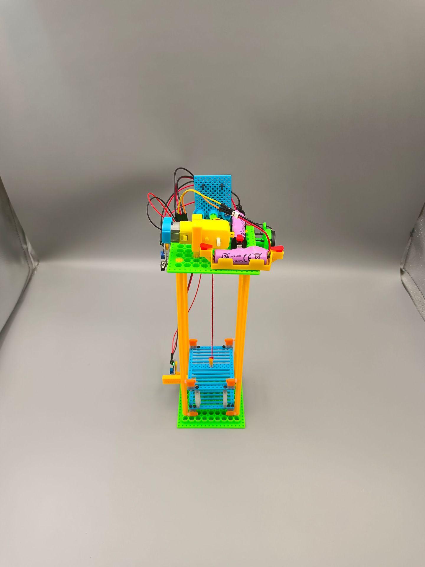 简版语音梯组装图2