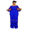 N7788 Roupas Femininas Transfronteiriças Europeias e Americanas Estação Independente Amazon Malha de Poliéster Costura Sexy Casual Elegante Calças Longas Retas