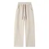 Nuevos pantalones de pierna curva para otoño e invierno, algodón chino de peso pesado, pantalones casuales de alta calidad, pantalones cargo modernos con múltiples bolsillos para hombres para senderismo al aire libre