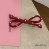 Pinza para el pelo de pez ondulado color crema para niña, macarrón, flequillo de pez estilo ins, dibujos animados, pinza para el pelo de niña todo-partido