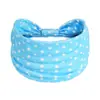Diadema de Yoga Bohemia Retro Estampada Europea y Americana Diadema Deportiva para Mujer Anti-Sudor Correr Versión Ancha Pañuelo Africano