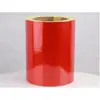 Alambre Acero Rojo Blanco Amarillo Negro pegatinas de advertencia reflectantes rectas sarga pegatinas reflectantes seguridad anti-colisión cinta de advertencia película reflectante
