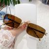 Gafas de sol transfronterizas europeas y americanas para hombre de alta gama 2024, nuevas gafas de sol de metal retro con montura pequeña, gafas de moda de moda