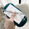 Nuevo 2024 TR90 Retro Medio Marco Crowe Gafas Anti-Azul Libro Rojo Celebridad de Internet Hombres Montura para Gafas de Miopía