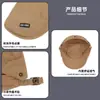 Gorra de Boina Literaria Retro Japonesa para Hombre Versión Coreana Simple Boina para Mujer Primavera y Otoño Estilo Callejero Británico Sombrero de Pintor de Moda