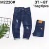 Pantalones Vaqueros para Niños para Primavera y Otoño, Tallas 3-8 Años, Jeans Versátiles Elásticos para Niños