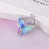 Moda DIY Acessórios de Joalheria Série Doce Borboleta Cristal Liga Acessórios Colar Pingente Material para Pulseira Atacado