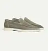 2023 Nuevos Mocasines de Verano Gamuza Mate Slip-On Zapatos Planos de Conducir para Hombre Talla Grande de Exportación Frijoles Transfronterizos