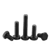 Tornillo de Hexágono Exterior de Acero Inoxidable 304 Negro M3M4-M10 Tornillo de Cabeza Hexagonal Exterior Galvanizado de Zinc Negro Rosca Completa