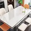 Mantel de PVC impermeable, a prueba de aceite, lavable y resistente al calor, con diseño de dibujos animados, de aspecto de lujo ligero y alta gama, para mesa de centro y escritorio