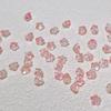 Mini cuentas de vidrio originales checas de 4x6 mm, con diseño de flor de loto y cuerno pequeño, hechas a mano, accesorios para manualidades.
