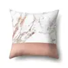 Funda de Almohada de Poliéster Decoración de Coche Funda de Almohada Impresa para el Hogar Funda para Cojín de Cintura Cojín de Coche Funda para Cojín de Mesita de Noche QTA17