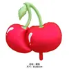 Molde de aluminio especial para globos de frutas y verduras, de tamaño grande, mini y 18 pulgadas, con forma de piña, fresa, sandía, uva y plátano.