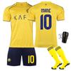 2526 Victoria de Riad Arabia Saudita Uniforme de Fútbol Casa 7 Ronaldo 10 Mané 79 Félix Jersey