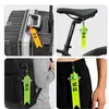 Accesorios Reflectantes para Ciclismo, Serpentinas para Asiento, Colgantes para Bicicleta, Tiras de Advertencia de Seguridad, Decoraciones de Mochila de Alto Brillo para Ciclismo Nocturno