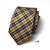 Camisa de traje de negocios casual para cuello blanco, personalizada, rayada floral, creativa, profesional, de anacardo, corbata de 7 cm para hombre