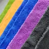 Panos de Coral Veludo Coloridos Extra Espessos para Carro Atacado Toalhas Grossas Macias Absorventes Não Soltam Fiapos Panos Velhos Dropshipping