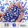 Venda Quente Transfronteiriça 1440 Peças Por Pacote Vidro Fundo Plano Leque para Nail Art em Formato de Leque DIY Nude Ab Redondo Acessórios Atacado