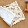Almofada Tipo A de Algodão Puro para Bebê Recém-Nascido Almofada Nuvem de Gaze para Bebê 0-6 Meses Almofada para Recém-Nascido Capa de Almofada Anti-Vômito