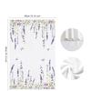 Toalla de Cocina de Microfibra con Diseño de Flores y Mariposas para Primavera y Verano, Transfronteriza, Amazon, Absorbente para Escritorio, Toalla Decorativa para el Hogar