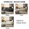 Fabricante de grande escala produzindo sofás de couro preto de alta qualidade para salas de estar, apresentando um design de linhas retas, couro bovino de flor integral e um design de estilo italiano com chaise longue e almofadas em formato de bloco.
