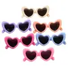 Gafas de Sol para Niños Modelo Nuevo 2026, Estilo Inflable Divertido y Original, Lindas Gafas con Forma de Corazón para Niñas, Gafas para Sesión de Fotos al por Mayor