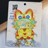 Torre Shubao de Yunnan de Metal Cultural y Creativa Área Escénica de la Montaña Xishuangban Ciudad Turística Creativa Imán para Refrigerador de Metal Souvenir
