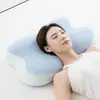 Almohada de Espuma Viscoelástica Mariposa para Sueño Profundo, Soporte para Columna Cervical, Núcleo de Almohada para Ayudar a Dormir, No se Desinfla, Almohada Ergonómica de Rebote Lento