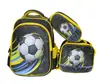 Mochila Escolar Transfronteiriça 3D Casca Dura Couro Concavo-Convexo Aluno do Ensino Fundamental Mochila de Rodinhas 5-12 Anos Desenho Animado Conjunto de Três Peças Mochila