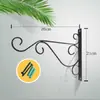 Suporte de parede Suporte Suporte Gancho Suporte para Cesta Suspensa Rack para Vasos de Flores Pendurados Cabide de Cesta de Flores Rack de Cesta Suspensa Nenhum