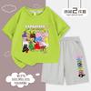Camiseta Trendy de Barbapapa para Niños Manga Corta 2024 Nuevo Verano Algodón para Niñas Traje Infantil