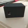Caixa Acústica Vazia para Subwoofer de 8 polegadas com Canal de Ar, Caixa Bass Reflex Modificada para Subwoofer de Carro com Furos Personalizados
