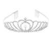 Pinzas para el Cabello de Boda al por Mayor, Tocados de Novia con Cristal, Diademas para Cumpleaños de Niñas