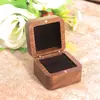Caja de anillo de madera de alta gama, caja de almacenamiento para protección de anillos, caja para pendientes, caja de almacenamiento de joyas, caja de anillo magnética, caja para pendientes