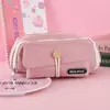 Bolsa para Lápices Japonesa de Gran Capacidad Estuche de Lápices de Alto Valor Caja de Papelería Bolsa de Papelería Multifuncional para Estudiantes Fabricante Venta al por Mayor