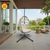 Fabricante Personalizado Cadeira Suspensa de Lazer Interna Rattan Cadeira Suspensa de Rede para Pátio Varanda Cadeira Suspensa Ins Cesta Suspensa Cadeira Suspensa