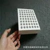 Disposición 7*8 56 agujeros duradero Blanco eva bandeja para tubos de ensayo punzonado CNC moldeo integrado caja de reactivos exquisita