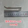 Ganchos para Exhibidor de Tablero Perforado para Colgar Joyería, Calcetines y Aretes, Ganchos para Tienda de Joyería Dorados y Plateados, Resistentes a la Corrosión