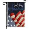 Bandeira de Jardim para o Dia da Independência Americana de 2026 EUA 250º Aniversário Comemorativa Decorativa para Quintal com Designs Personalizáveis