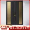 ¡Wow Aluminio Fundido Personalizado Puerta de Villa Puerta Doble Puerta Doble para el Hogar Puerta de Entrada Puerta de Cobre Puerta Doble