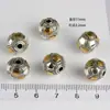 Estilo étnico retro hilo dorado y plateado cuentas Duobao Wen barril de juego cuentas plata antigua nube trasera diy accesorios de joyería estilo nacional