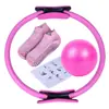 Calcetines de Pilates Yoga Numbwin Juego de Cuatro Piezas Set de Fitness para Interiores y Exteriores Equipo Pequeño para Moldear el Cuerpo Transfronterizo