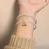 Pulseira Simples de Sino Dourado Duplo Verão Antiga Pulseira Hanfu com Ponto Turístico Mais Vendida Presente para Namorada Venda por Atacado