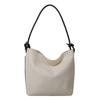 Bolsa Fosca de Alta Qualidade para Mulheres 2023 Nova Moda Textura Retrô Bolsa de Ombro Grande Capacidade Bolsa Balde para Trabalho