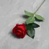 Dia dos Namorados Solteiro Veludo Pérola Flor Rosa Parede Cascata Arranjo Flor Artificial Flor Falsa Arranjo Decoração de Casa Transfronteiriço