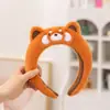Tiara de Cabeça Animal Cartoon Fofa Peixe-Palhaço Guaxinim Gato Preto Rosto Melody Lavagem Facial Tiara Grampo de Cabelo Alto Super Fofo para Mulheres